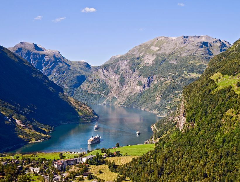Fiordo Geiranger, Noruega
