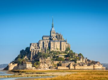 Abadía del Monte Saint Michel en Francia