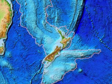 continente hundido Zelandia Oceanía