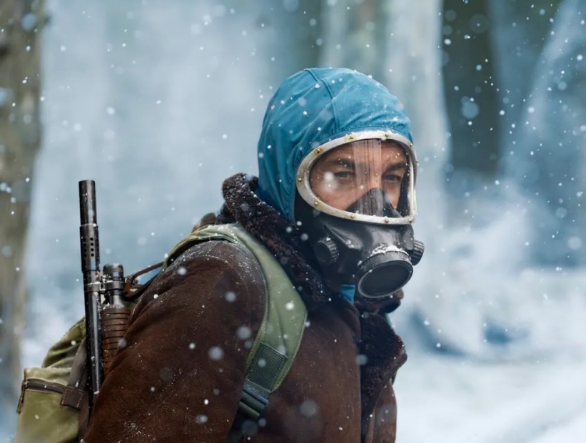 cómo se hizo la nieve en El Eternauta serie Netflix
