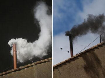 cónclave cómo se hace el humo blanco y el humo negro