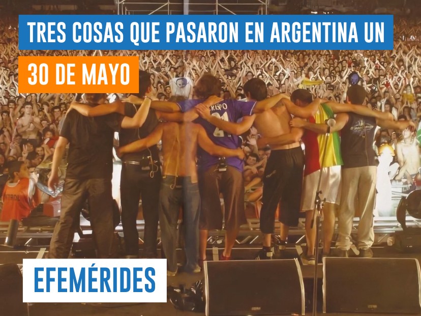 efemérides 30 de mayo Los Piojos