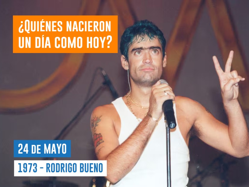 efemérides 24 de mayo Rodrigo Bueno