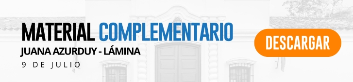 9 de julio: actividades y material complementario de primaria LAMINA