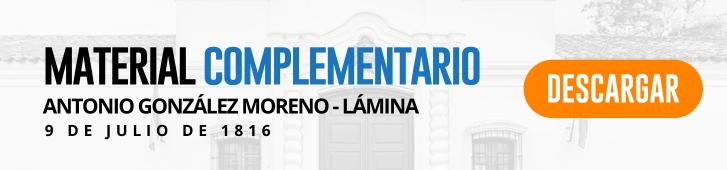 9 de julio: actividades y material complementario de primaria LAMINA