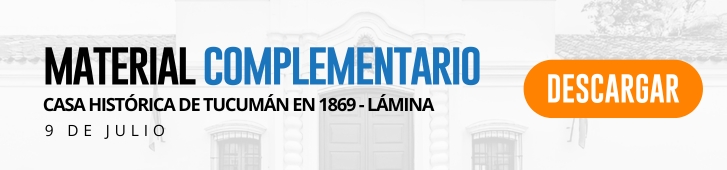 9 de julio: actividades y material complementario de primaria LAMINA