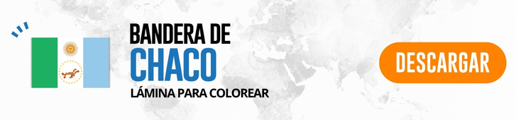 Bandera de Chaco para colorear e imprimir BOTON