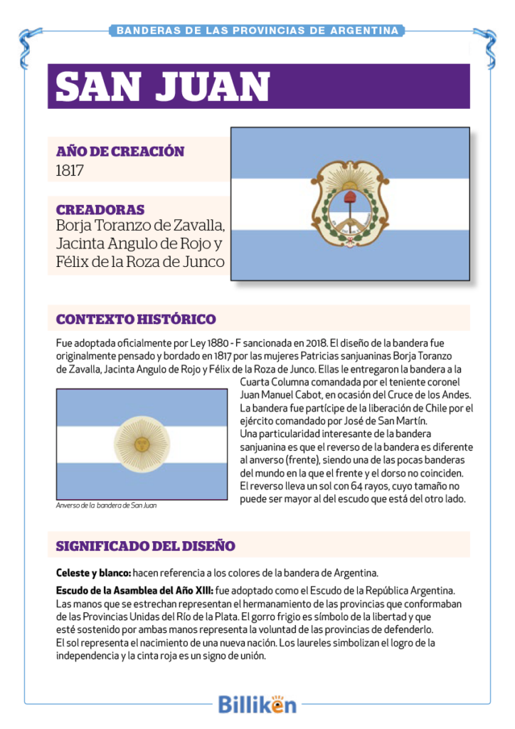 Bandera de San Juan: historia, origen y significado infografía