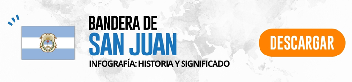 Bandera de San Juan: historia, origen y significado infografía BOTON