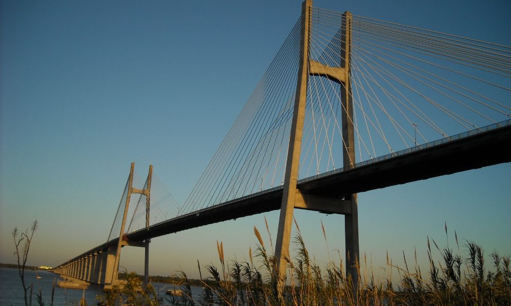 Puente principal de la Ruta Nacional 174.