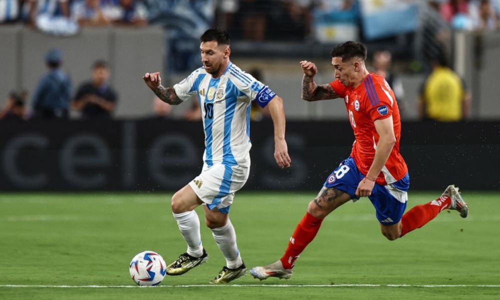Argentina - Chile en un partido.