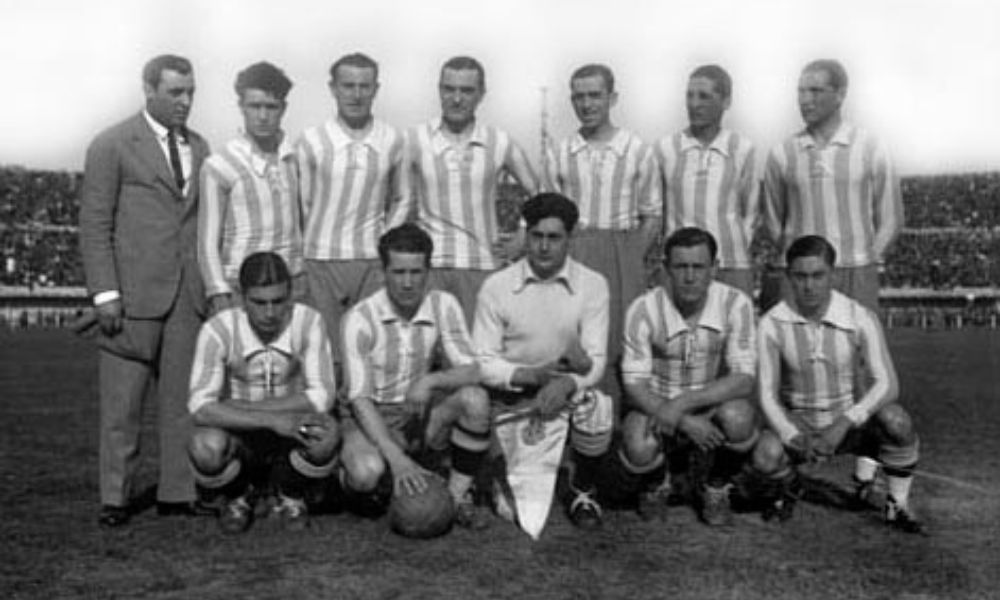 Selección de Argentina en el Mundial de 1930.