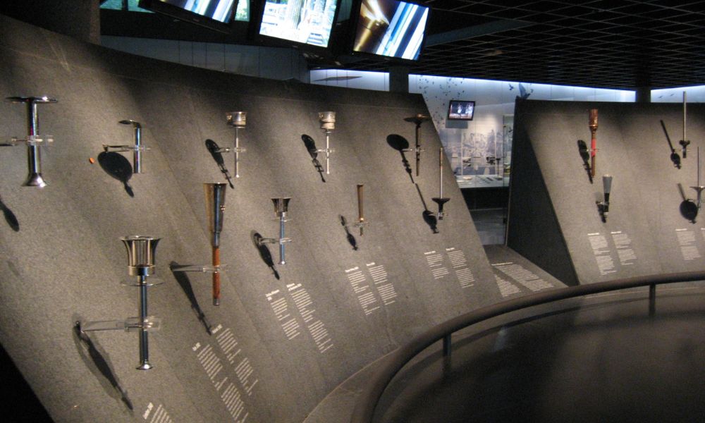 Interior del Museo Olímpico.