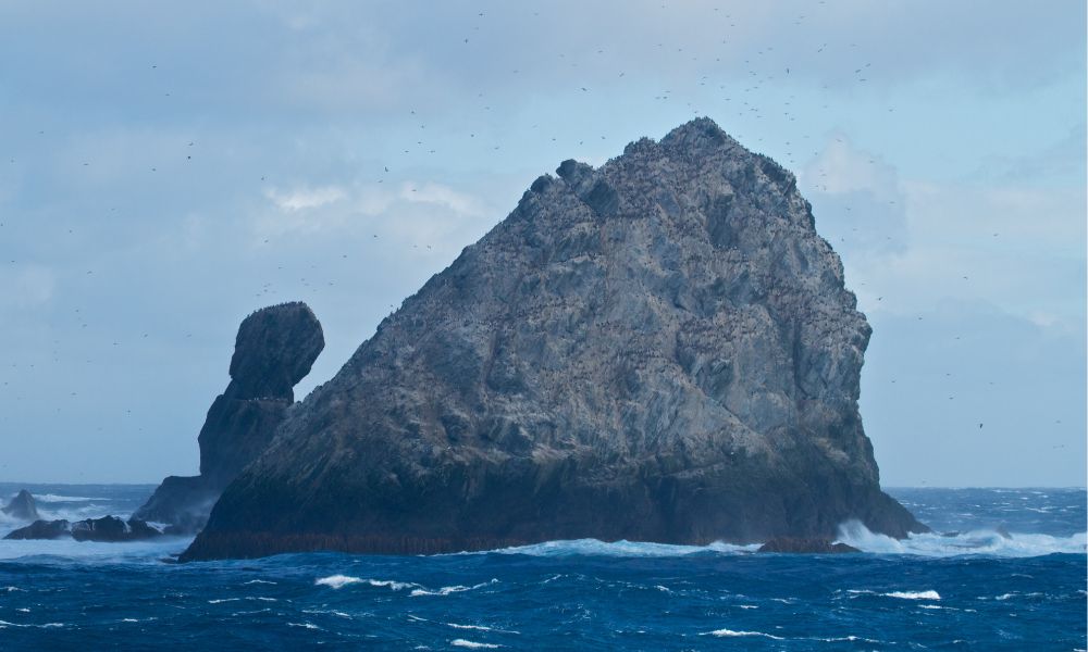 Aspecto de las Islas Aurora.