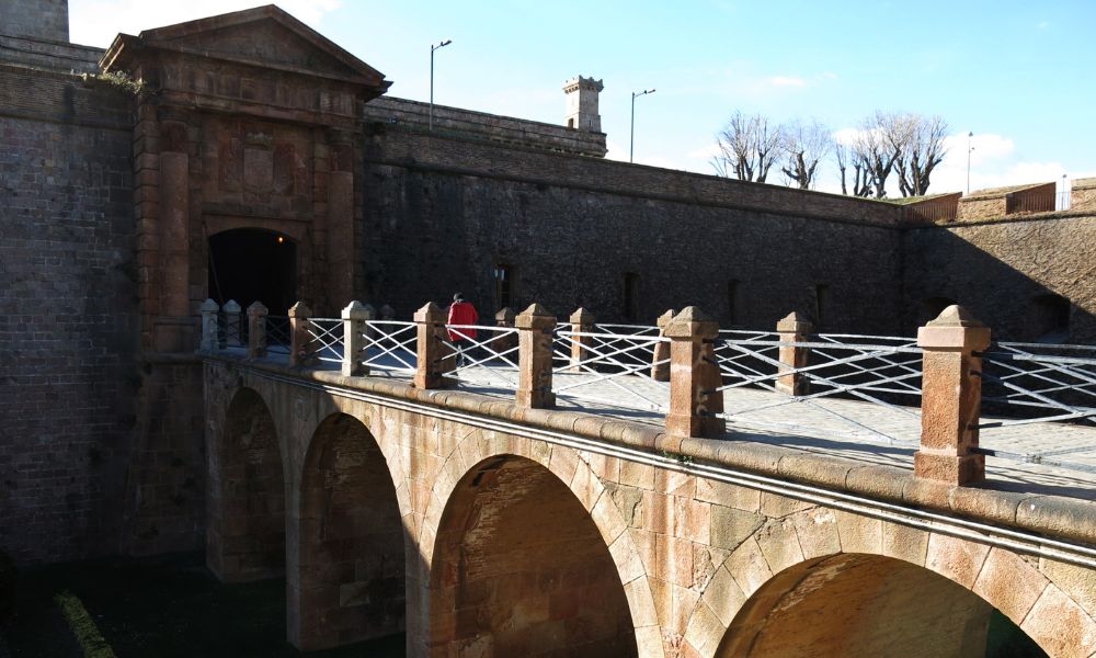 Arquitectura del castillo de Montjuic.