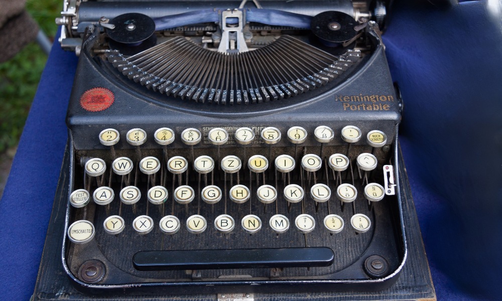 máquina de escribir Remington