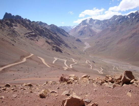 A006: la increíble ruta nacional que se conserva sobre la Cordillera de los Andes