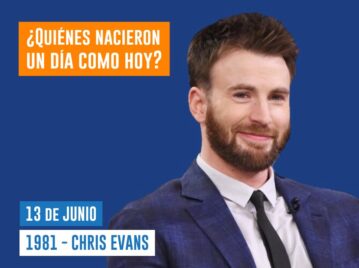 efemérides 13 de junio Chris Evans
