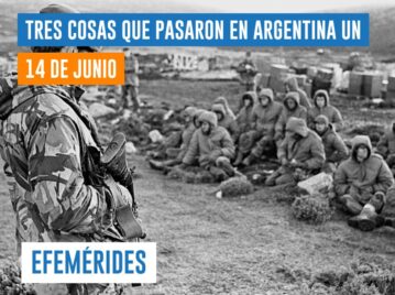 efemérides 14 de junio Guerra de Malvinas