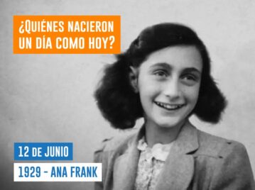 efemérides 12 de junio Ana Frank
