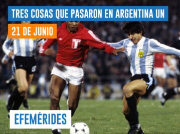efemérides 21 de junio Argentina