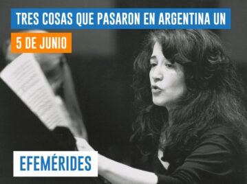 efemérides 5 de junio Argentina