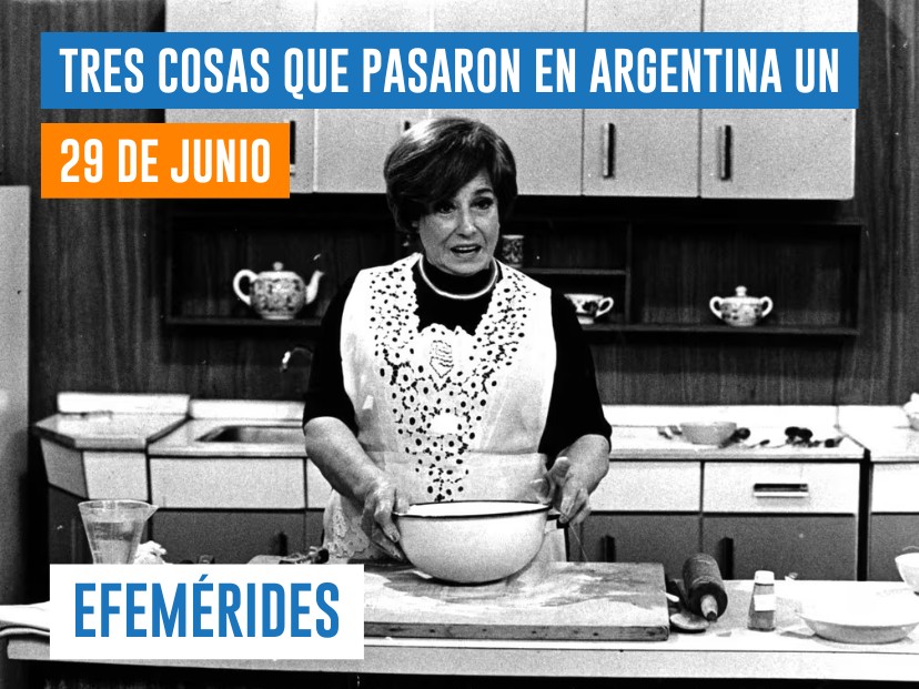 efemérides 29 de junio Argentina