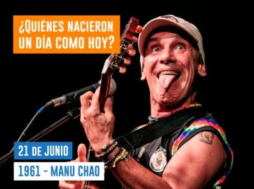 efemérides 21 de junio Manu Chao