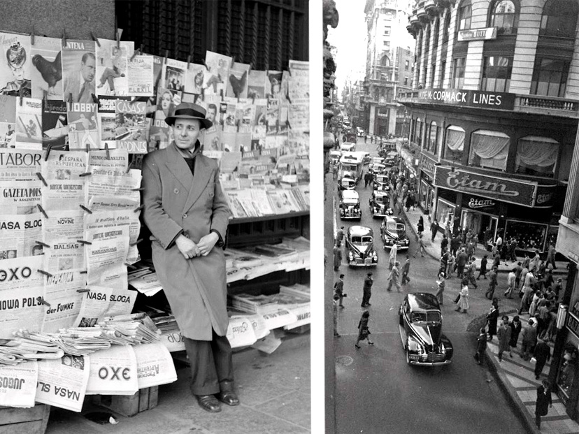 Así era la vida cotidiana en Buenos Aires en 1943: fotos imperdibles de la revista Life que muestran los contrastes con la actualidad
