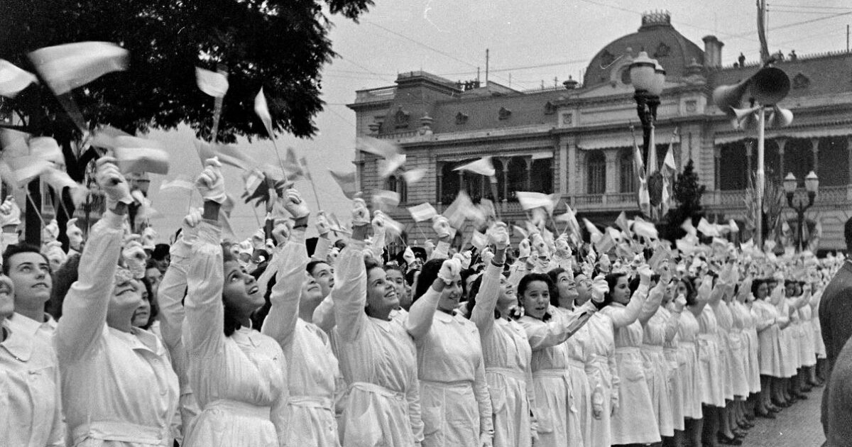 Así fue el desfile del 9 de julio en 1943: fotos sorprendentes que ...