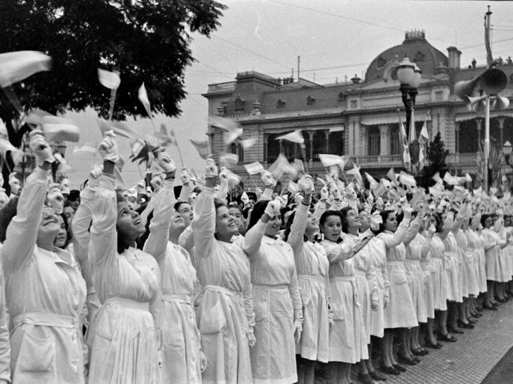 Así fue el desfile del 9 de julio en 1943: fotos sorprendentes que ...