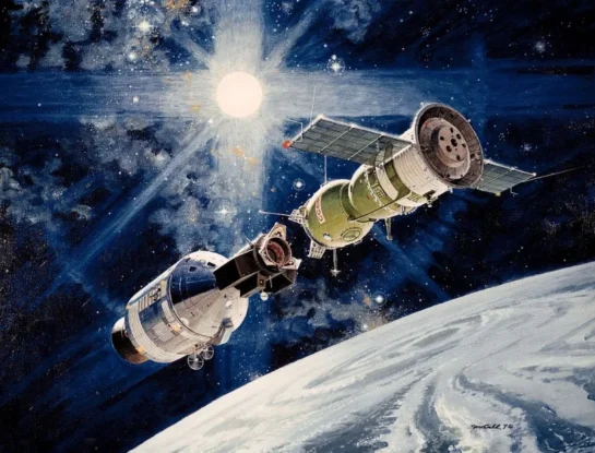 Misión Apolo Soyuz: la primera vez que una nave de Estados Unidos y una de la Unión Soviética se encontraron en el Espacio en plena Guerra Fría