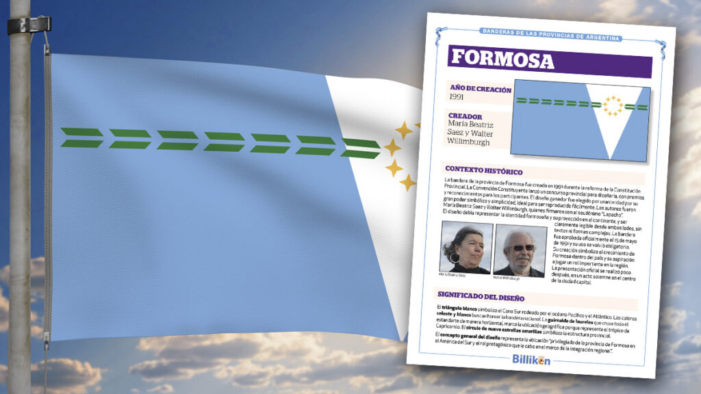 Bandera de Formosa: historia, origen y significado INFOGRAFIA