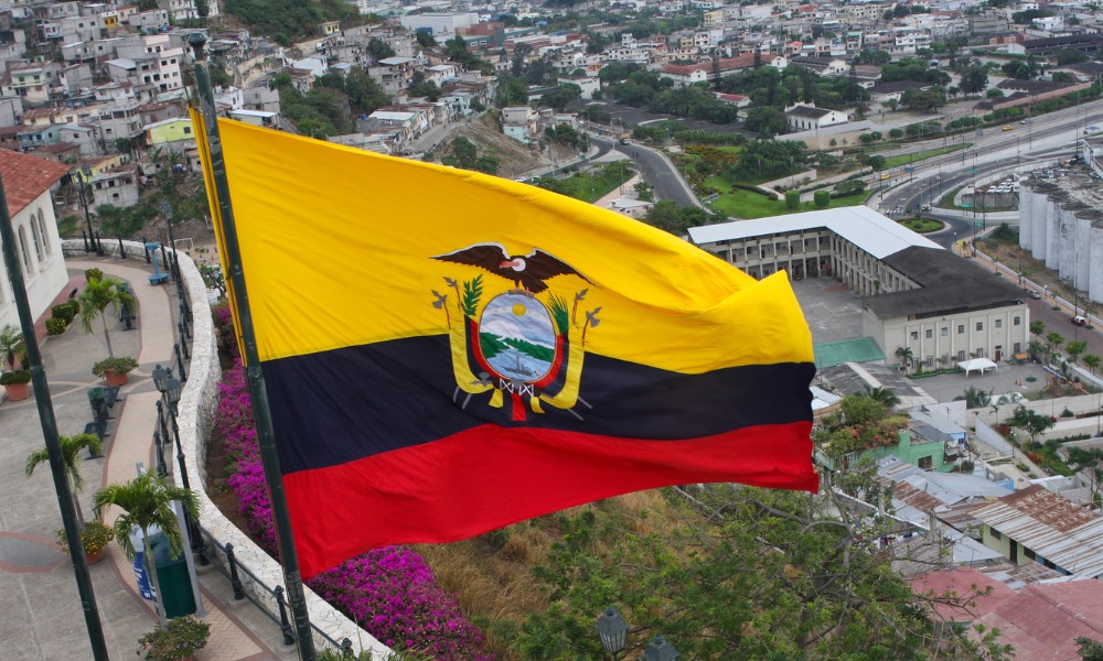 bandera de Ecuador