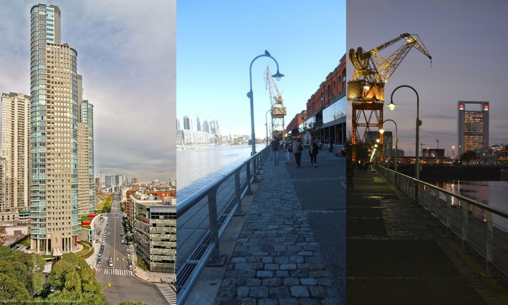 Las calles de Puerto Madero llevan nombres de mujeres