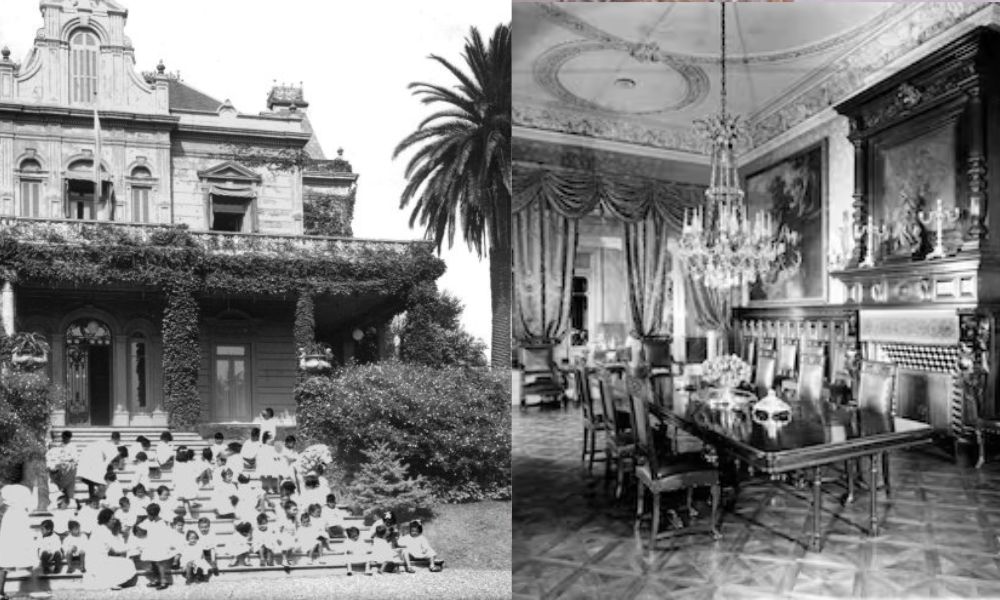 Interior y exterior del Palacio Unzué