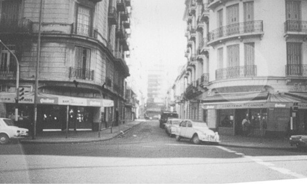 El Pasaje Florencio Balcarce en la antigüedad.