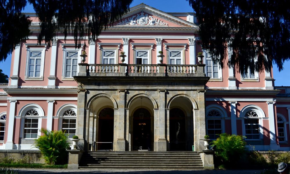 Fachada del Palacio Imperial de Brasil.