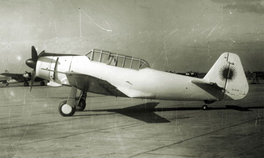 Aspecto del avión.