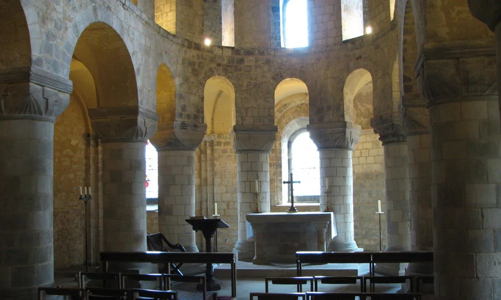 Interior de la Torre Blanca.