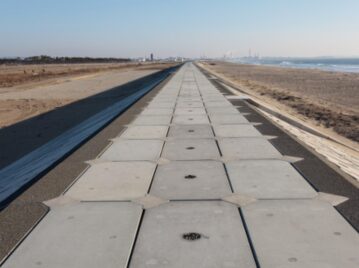 muro de contención para tsunamis Japón