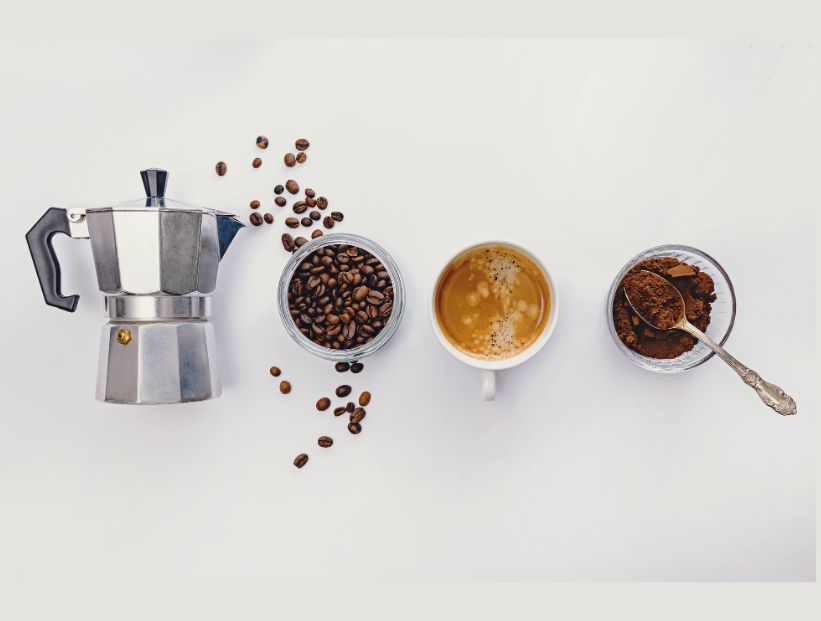 Historia de la cafetera Moka, cafetera italiana o volturno