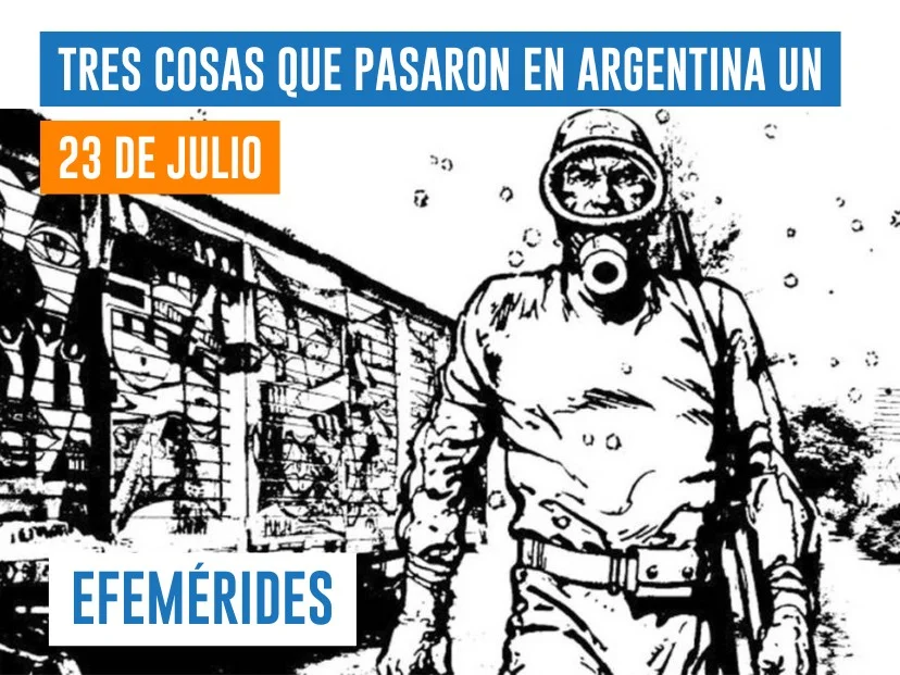 efemérides 23 de julio Argentina