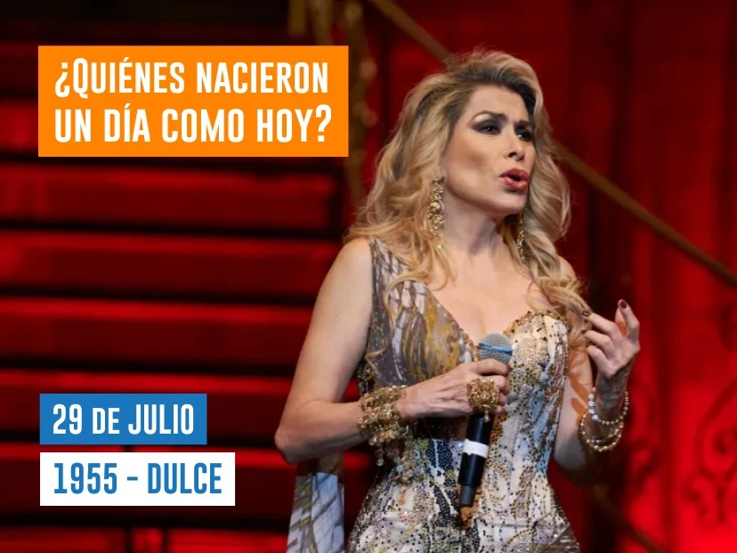 efemérides 29 de julio nacimiento de la cantante Dulce