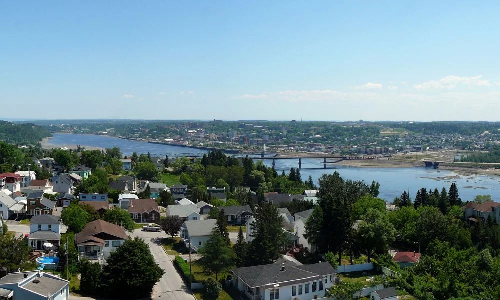 Vistas al río Saguenay.
