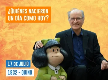 efemérides del 17 de julio Quino Mafalda