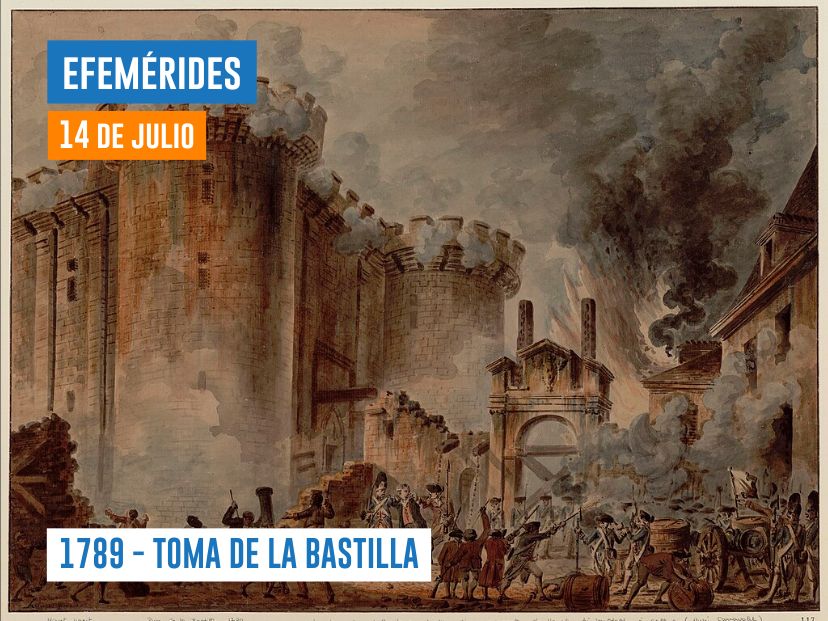 14 de julio de 1789 - TOMA DE LA BASTILLA