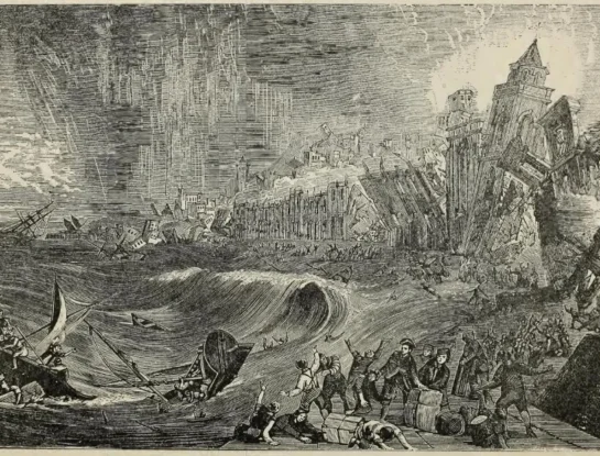 Gran tsunami de Lisboa: el desastre natural de 1755 que, junto a un terremoto extremo y un feroz incendio, cambiaron la historia de Europa