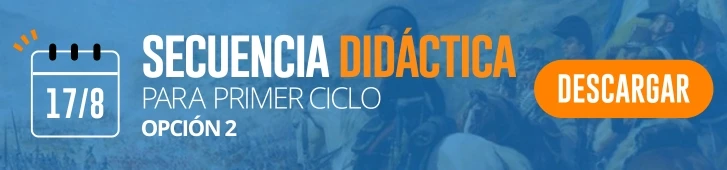 17 de agosto: actividades y secuencias didácticas de primer ciclo de primaria
