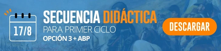 17 de agosto: actividades y secuencias didácticas de primer ciclo de primaria